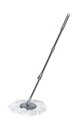 Set curatenie cu mop rotativ 360 Jumbo Magic, Vanora, negru/portocaliu