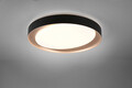 Plafoniera Zeta, RL, 48.5x7 cm, 24W, 1x SMD, plastic, negru