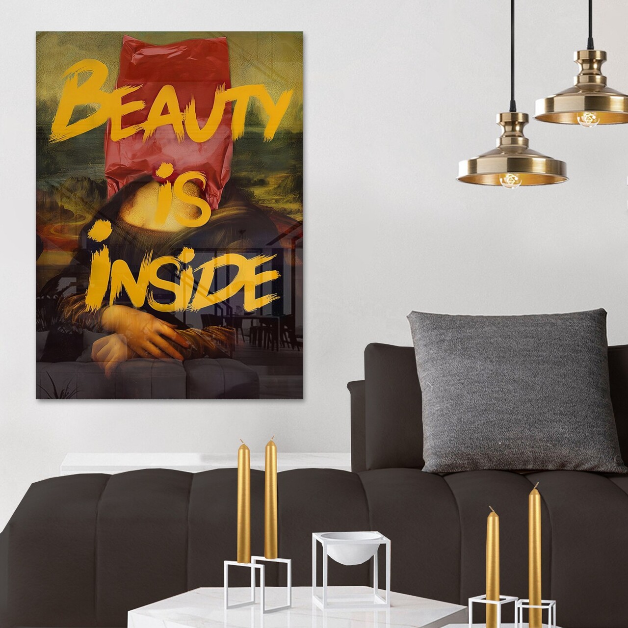 Tablou decorativ CAM3688 70 x 100 cm Multicolor