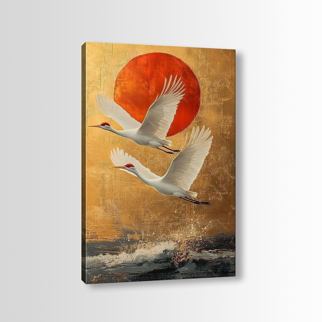 Tablou decorativ, KNV10271, Cadru: 100% LEMN (grosime: 3 cm), Multicolor - view 2