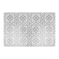 Suport farfurie Glamour Style, Ambition, 30x45 cm, PVC, argintiu