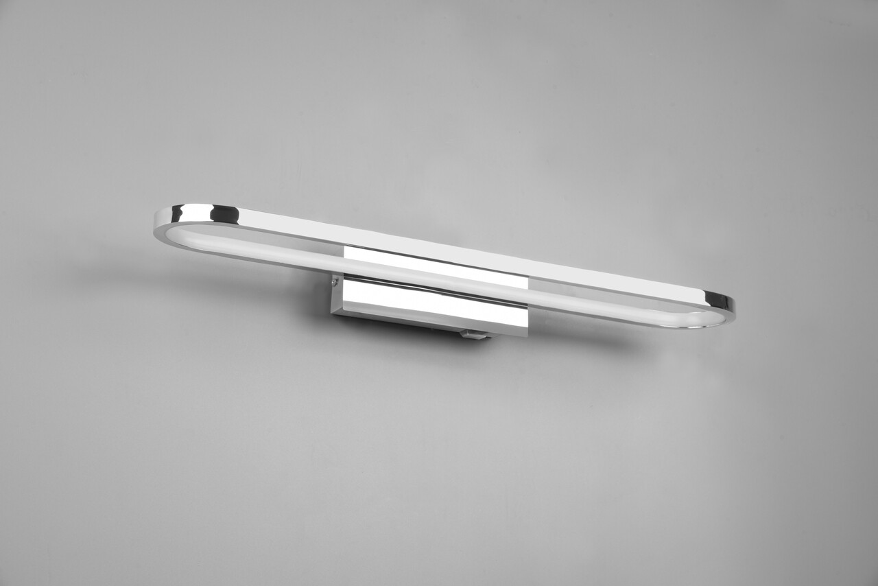Aplica de perete Gianni, TRIO, 60x15x8 cm, 22W, 1x SMD, metal, argintiu