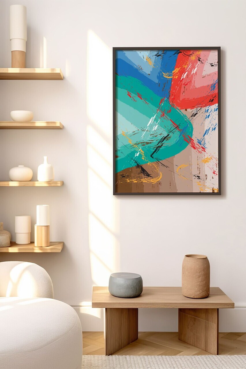 Tablou decorativ, Artnewclsyh45-3348, Lemn masiv, MDF, Multicolor - view 2