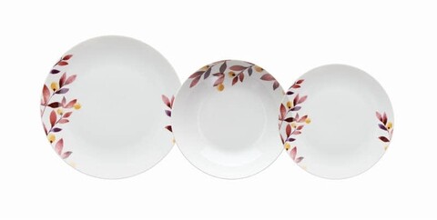 Serviciu de masa, 18 piese, tognana, madison ivj, portelan, multicolor