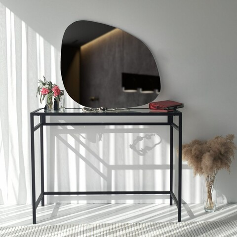 Oglinda decorativa soho, neostill, 150x60 cm, negru