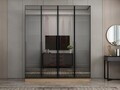 Dulap pentru haine, Hanah Home, Nisa, 180x210x52 cm, Dore