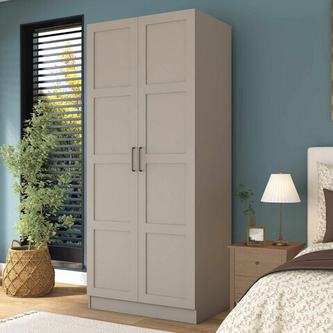 Dulap pentru haine, Hanah Home, BA276, 90x210x57.5 cm, Gresie