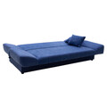 Canapea extensibila 3 locuri Tiko, Pakoworld, 200x85x90 cm, textil, albastru