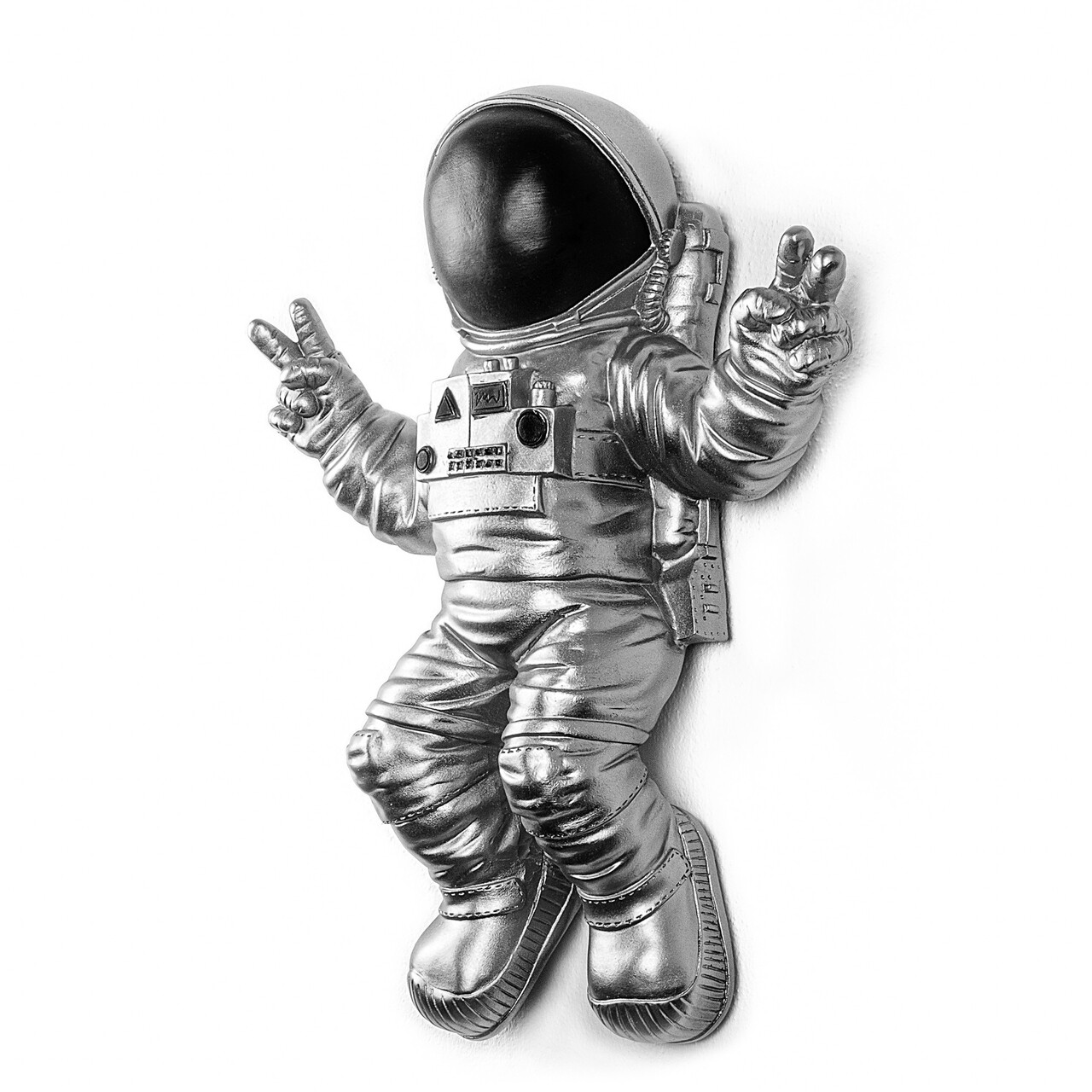 Decoratiune de perete, Cosmonaut 7, Lățime: 35 cm Înălțime: 47 cm Adâncime: 10 cm, Multicolor - view 6