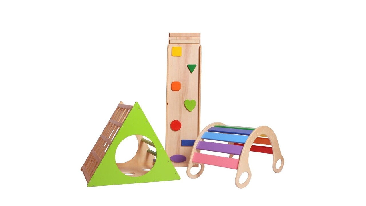 Jucarie pentru landou/carucior, Hanah Home, Prisma, Multicolor - view 3