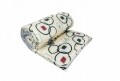 Pilota Alcam Rounds microfibra matlasata 250gr/mp, 140x200 cm