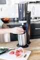 Aparat carbonatare Crystal, SodaStream, 29.7 x 15.5 x 45 cm, Metallic Black