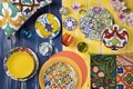Serviciu de masa 18 piese Lisabona, Excelsa, portelan, multicolor