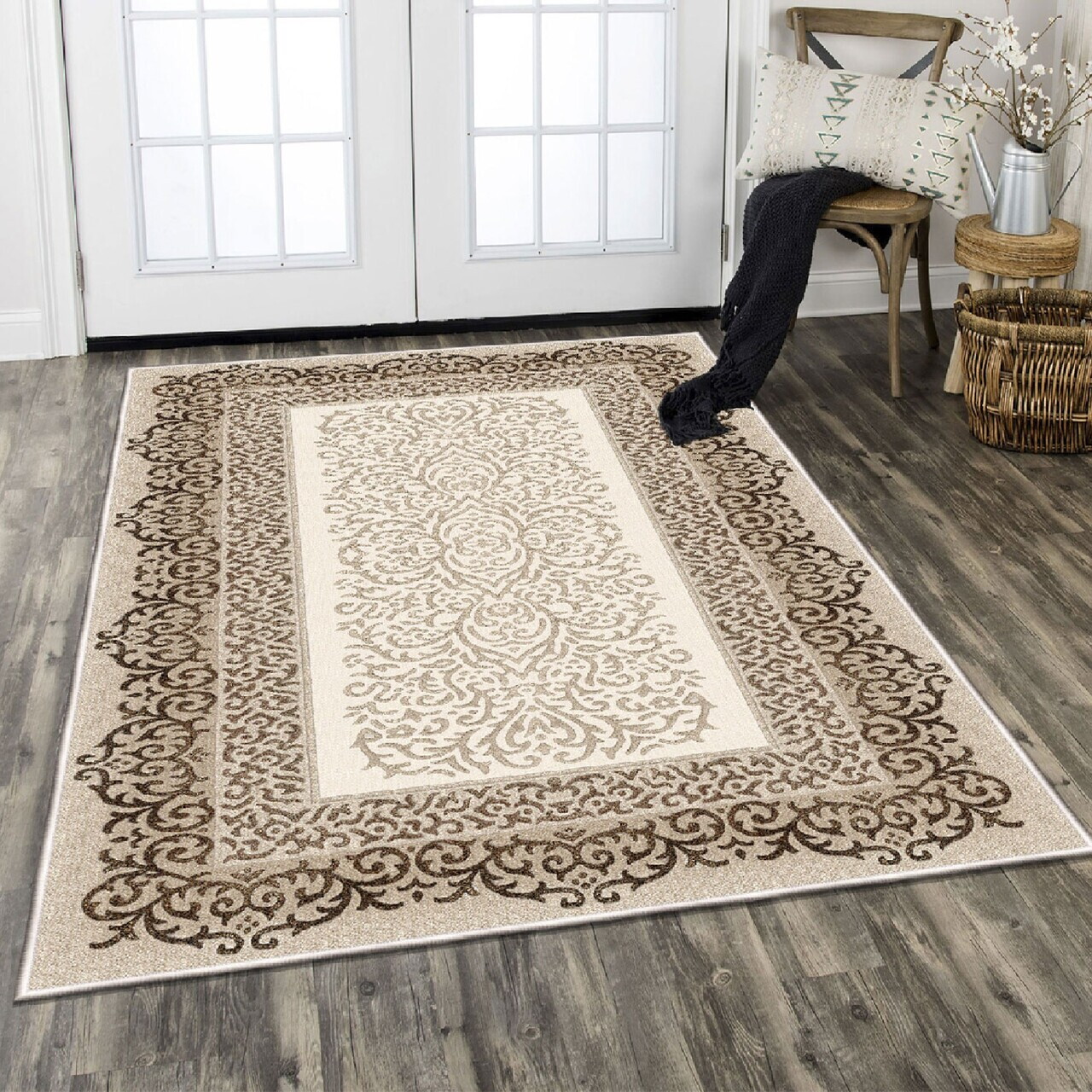 Covor Els1818 160x230 cm Catifea Multicolor