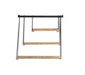 Raft de perete Zihon, Kalune Design, 60x20x63.5 cm, maro