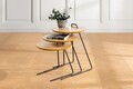 Set masute 3 piese, Howard, Metis, MDF , Natural