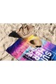 Prosop de plaja, Astacura, Summer Time 70, 70x130 cm, 70% poliester/30% poliamida, Multicolor