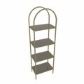 Corp biblioteca, Hanah Home, İdil, 47x158x30 cm, Aur / Bronz