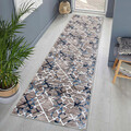Covor, 1025, 100x250 cm, Poliester, Nurca / albastru