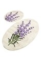 Set 2 covorase de baie, Chilai, Lavender DJT