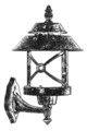 Lampa de exterior, Avonni, 685AVN1309, Plastic ABS, Maro