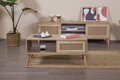 Masuta de cafea, Wolina, Mount, 55x100x45 cm, Corp: PAL 100% MELAMINAT, Stejar