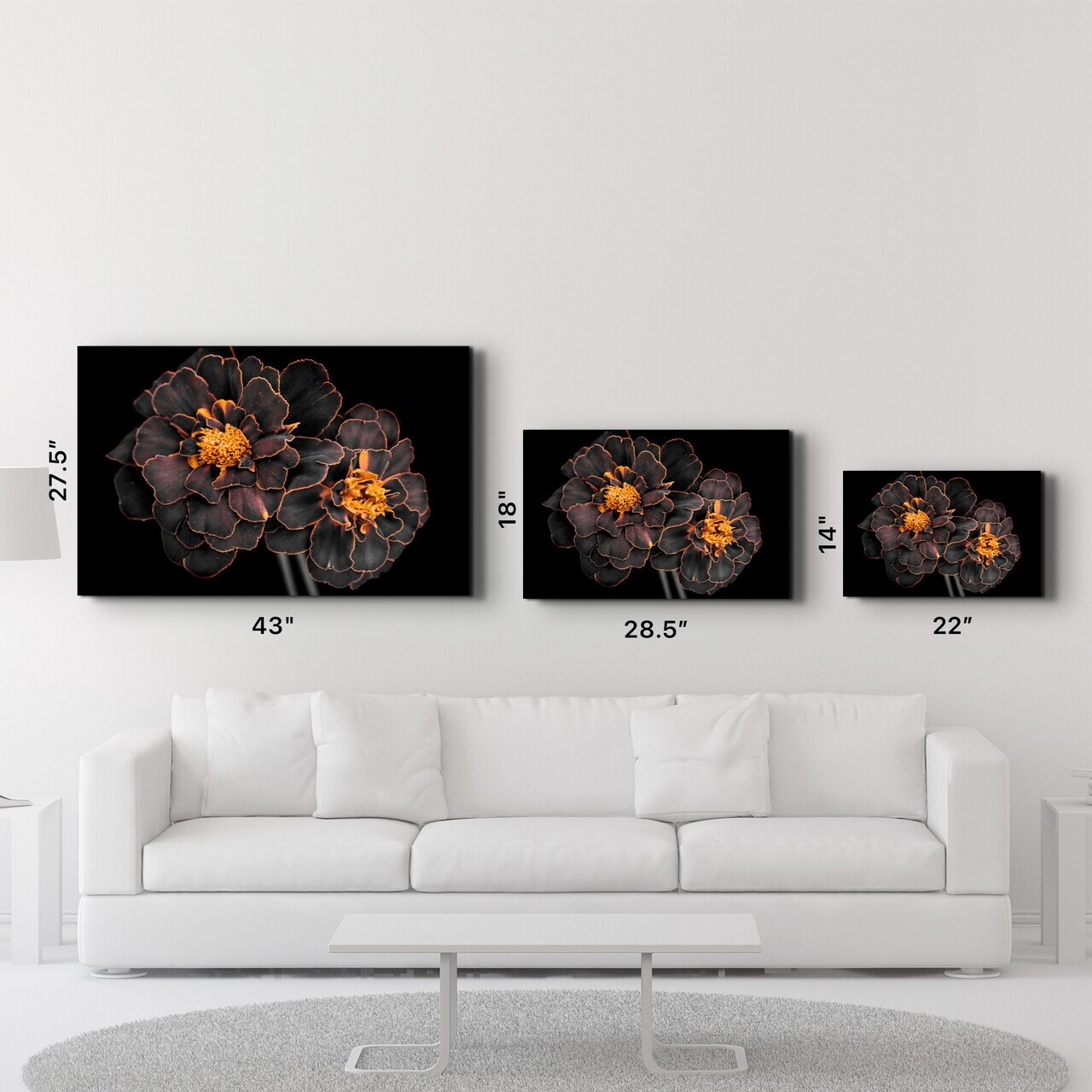 Tablou decorativ, OGLS-9012, Dimensiune: 35 x 55 cm, Multicolor — imaginea 6
