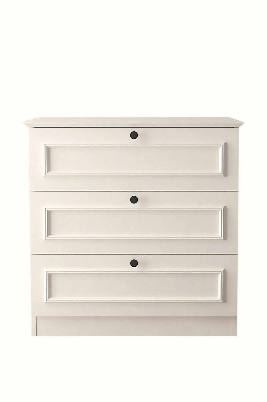 Dulap, Hanah Home, Mira, 78x78x43 cm, Alb - imagine 3