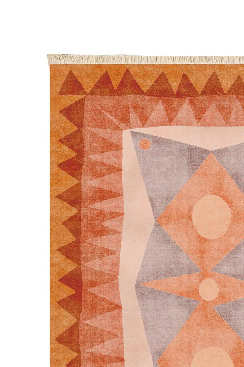 Covor, 235, 120x180 cm, Bumbac, Multicolor — imaginea 4