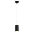 Lustra, Kem - 6397, Opviq, 9 x 124 cm, 1 x E27, 40W, negru/nichel