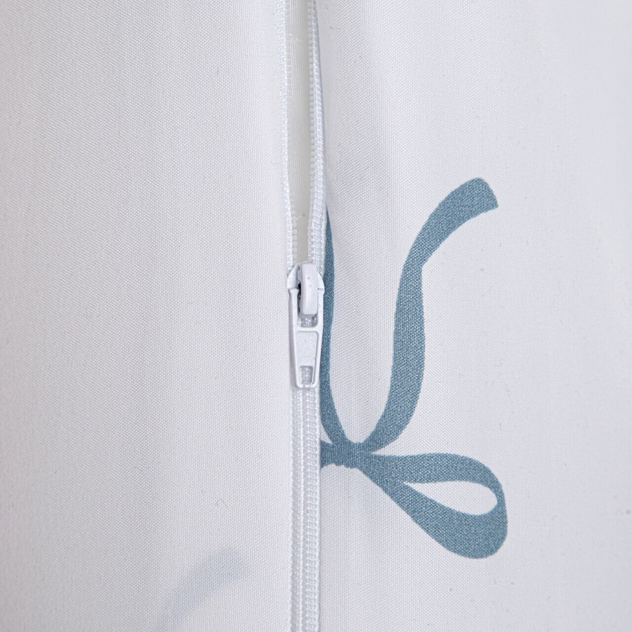 Lenjerie de pat King Size, EC Vivienne, Homla, 200x220 cm, 3 piese, microfibra din poliester, alb/albastru — imaginea 6