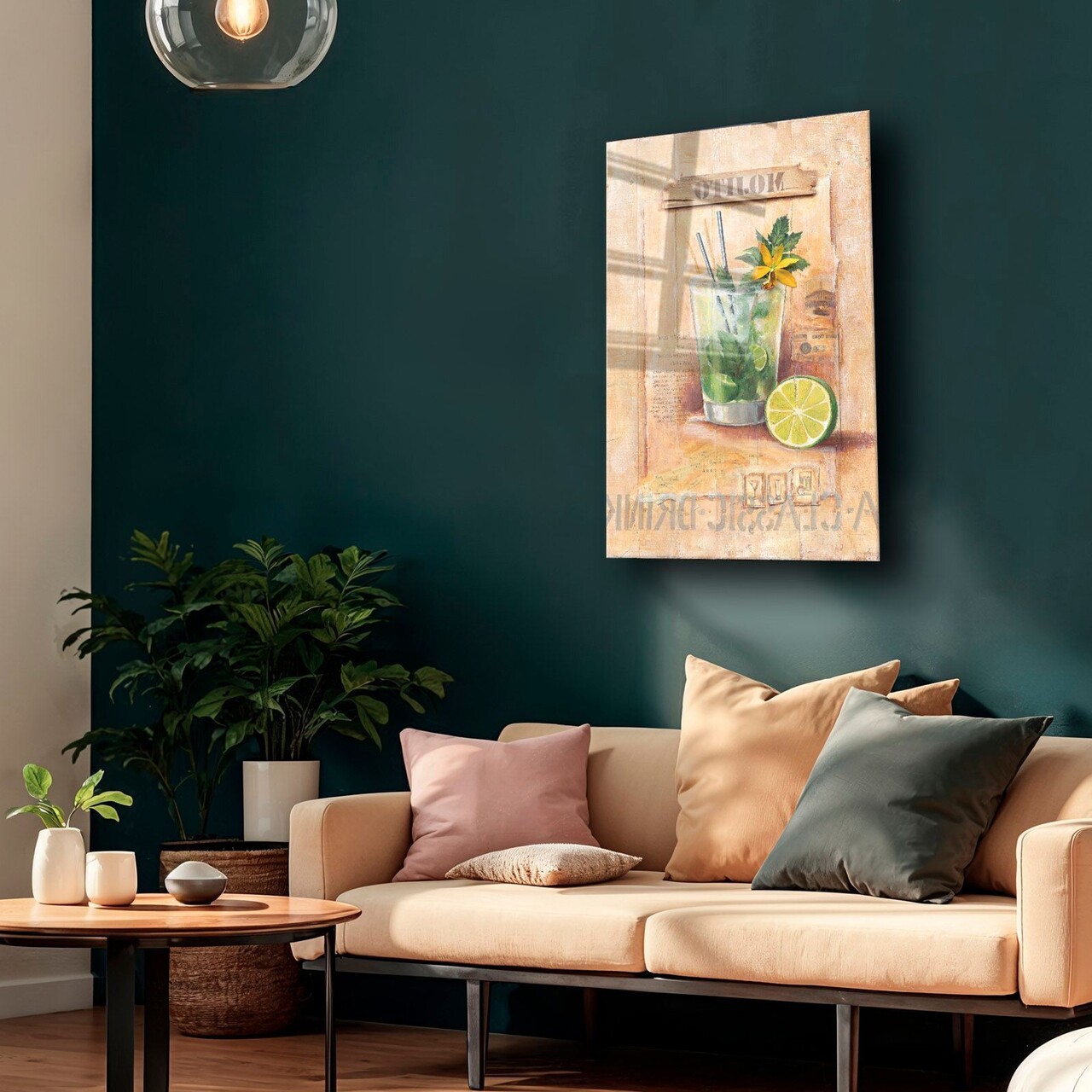 Tablou decorativ, Camtbl-033, 50 x 70 cm, Multicolor - view 3