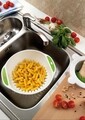 Strecuratoare, Snips, Colander, 28 cm Ø, polipropilena, alb