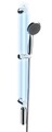 Bara cu suport pentru dus si lumina incorporata, Wenko, 94 cm, policarbonat/plastic