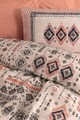 Lenjerie de pat pentru o persoana, Kateri - Salmon, Cotton Box, Bumbac Ranforce 
