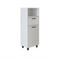Dulap multifunctional, Hanah Home, 2488, 45x115x35 cm, PAL MELAMINAT, Alb