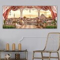 Tablou decorativ, YTY554296519_50120, Canvas, Rama din lemn (grosime 3 cm), Multicolor