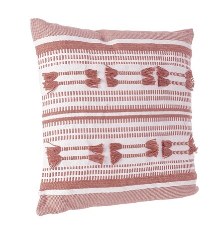 Perna decorativa Alexie, Bizzotto, 45 x 45 cm, policoton, roz Alexie