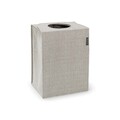 Cos de rufe, Brabantia, Grey, 55 L, 29.5x40.5x54 cm, textil, gri