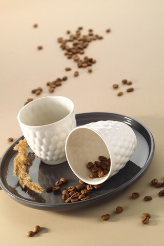 Set 2 cani de cafea kutahya porselen, fv02ekf0014, 120 ml, portelan
