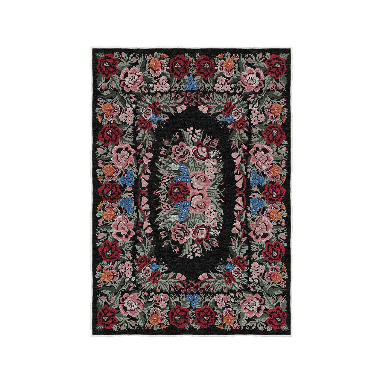 Covor (140 x 220), Infkece05, 140x220 cm, Negru - view 7