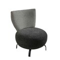 Set scaune, Unique Design, 867UNQ1071, Lemn de carpen, Antracit