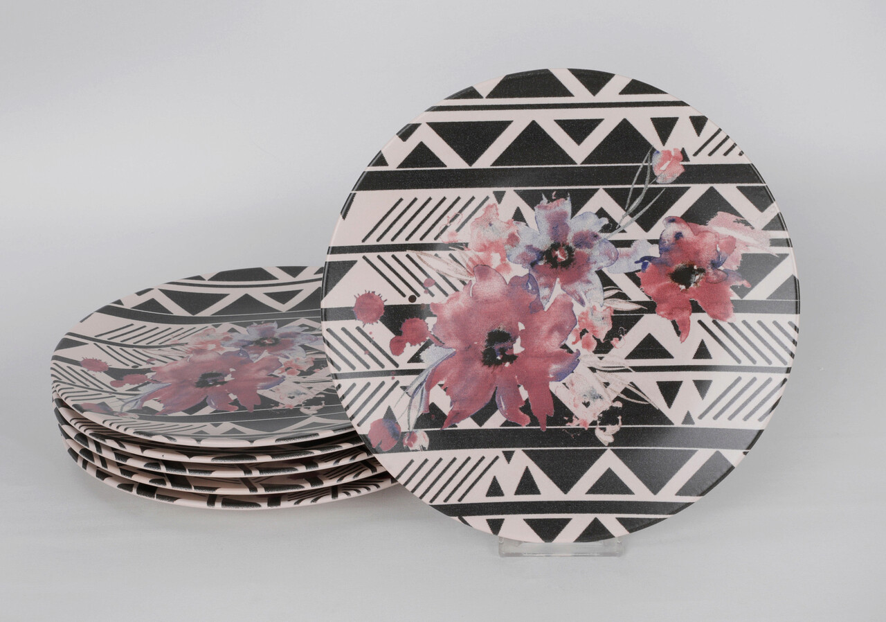 Set platouri servire, Keramika, 275KRM1282, Ceramica, Multicolor