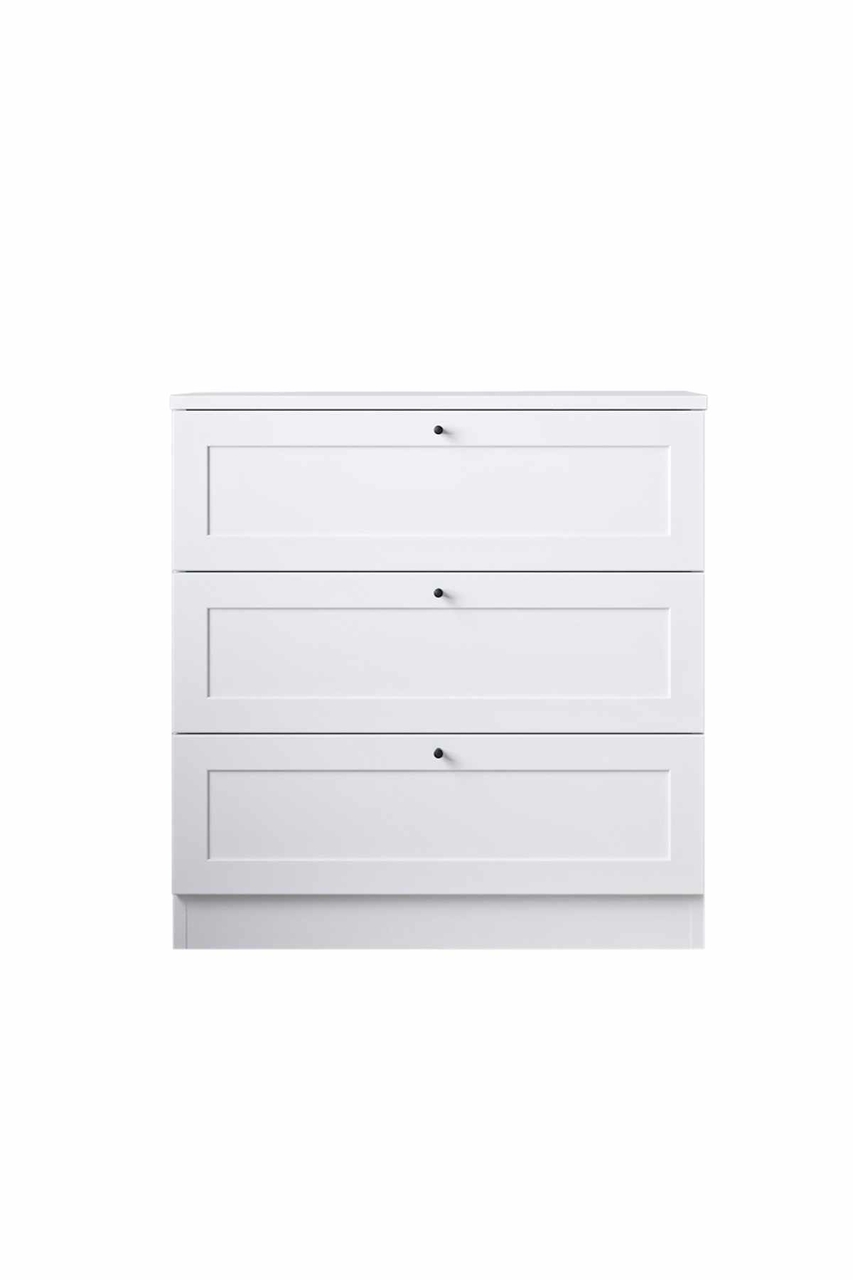 Dulap, Hanah Home, Terra, 75x77x42 cm, Alb - view 6