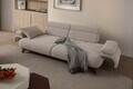 Canapea 3 locuri, Atelier del Sofa, 752EST1145, Lemn de carpen/PAL melaminat, Bej