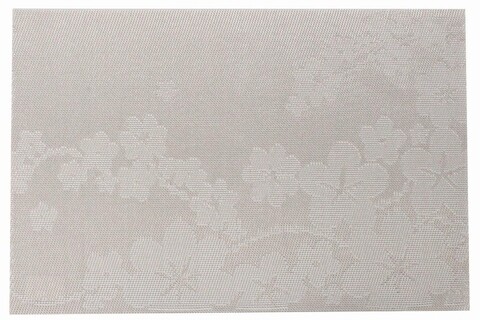 Suport farfurie Dream Flower, Ambition, 30×45 cm, PVC, argintiu Ambition imagine 2022 by aka-home.ro