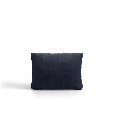 Perna decorativa, Ophelia, Micadoni Home, 55x18x40 cm, tesatura structurata, albastru navy