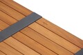 Set mobilier de gradina, Clara, Lapuarta Bahçe Oturma Grubu, Gri/Negru
