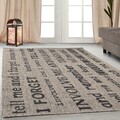 Covor Batna, Decorino, 160x230 cm, polipropilena, grej
