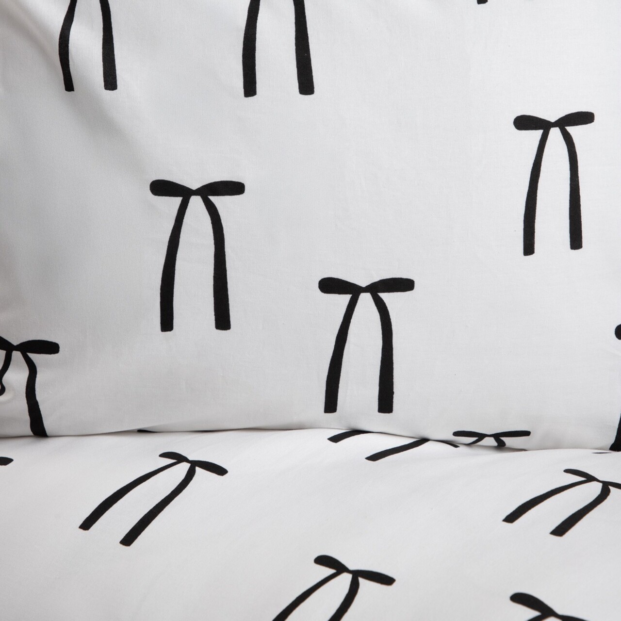 Lenjerie de pat King Size, Carnival, Homla, 3 piese, 200x220 cm, bumbac, alb/negru - view 4
